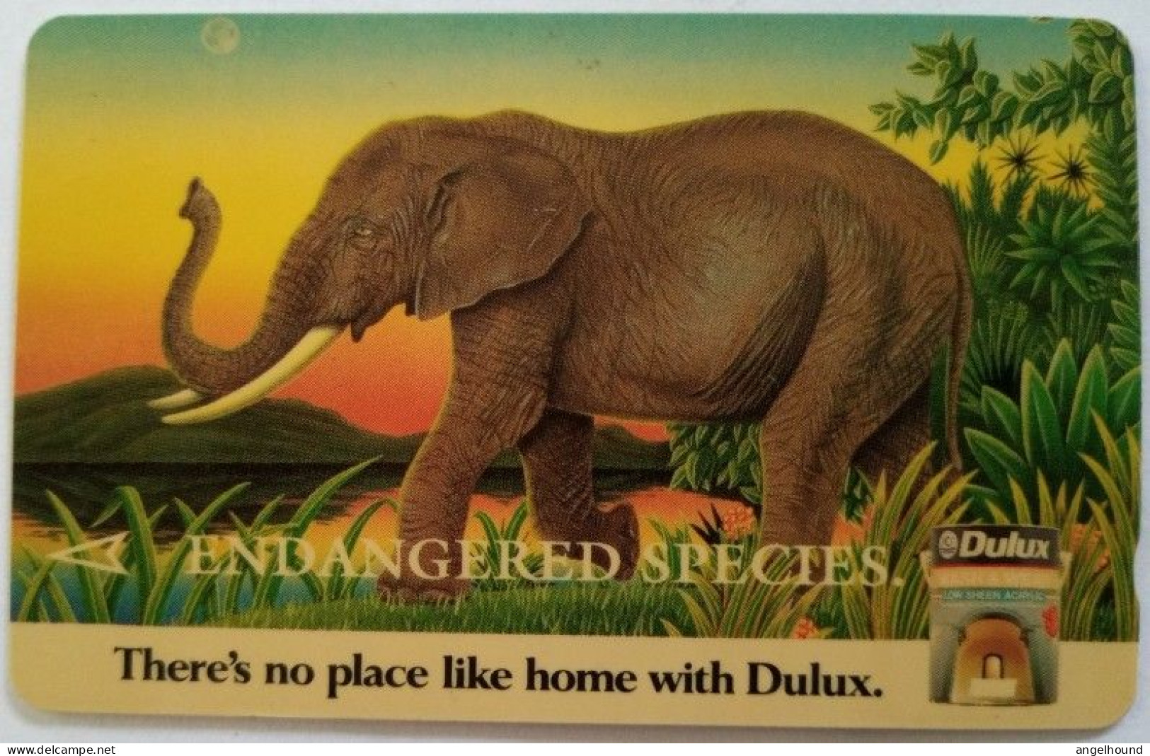 Singapore $2 GPT 2SICA - Endangered Species Elephant - Singapour