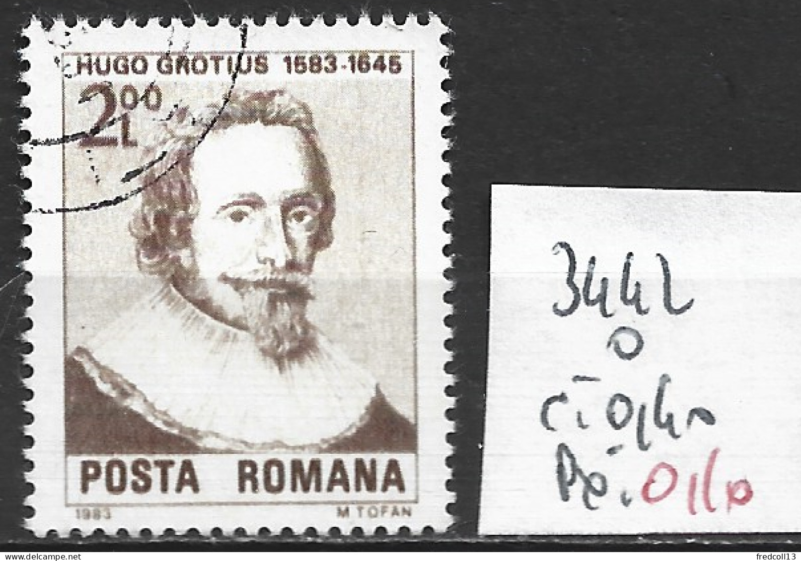 ROUMANIE 3442 Oblitéré Côte 0.40 € - Used Stamps