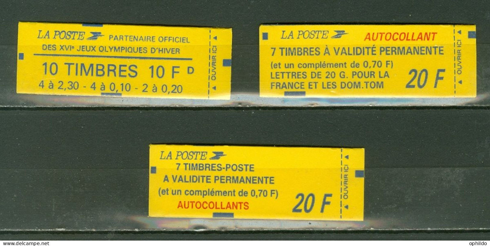 France   3   Carnets  Mixtes  1502 à 1504     **   Non Ouvert  Et TB      - Other & Unclassified