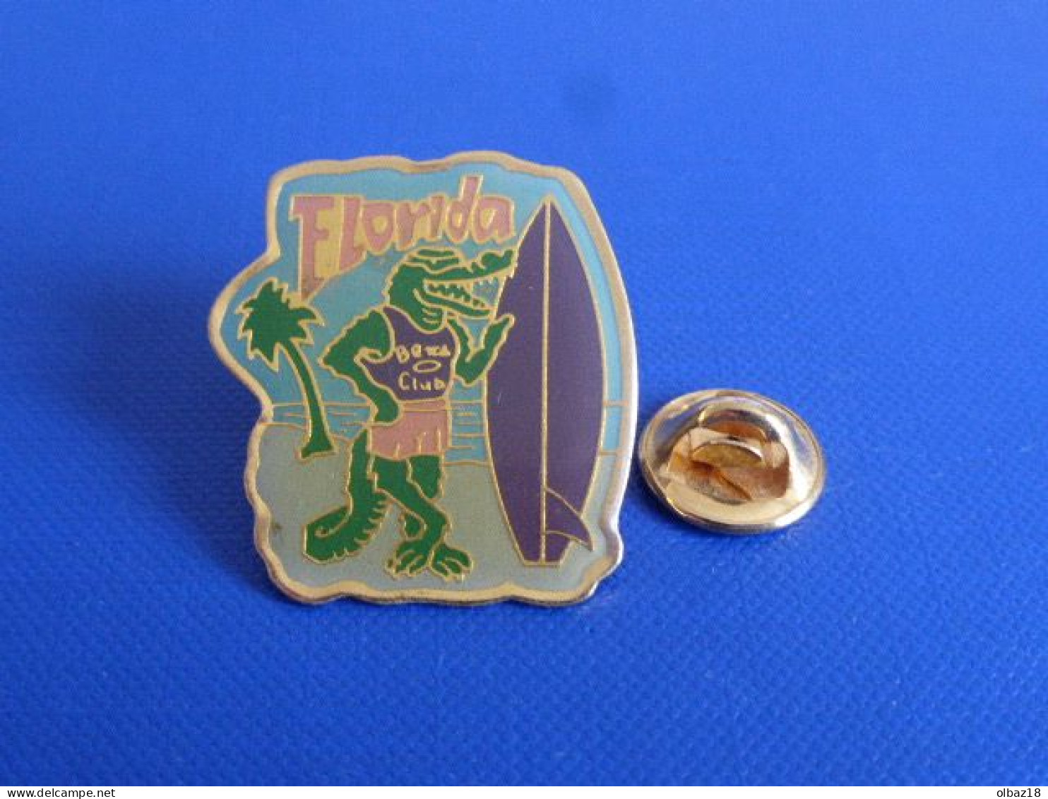 Pin's Surf Florida Crocodile - USA - Sport Nautique (PQ41) - Ski Nautique