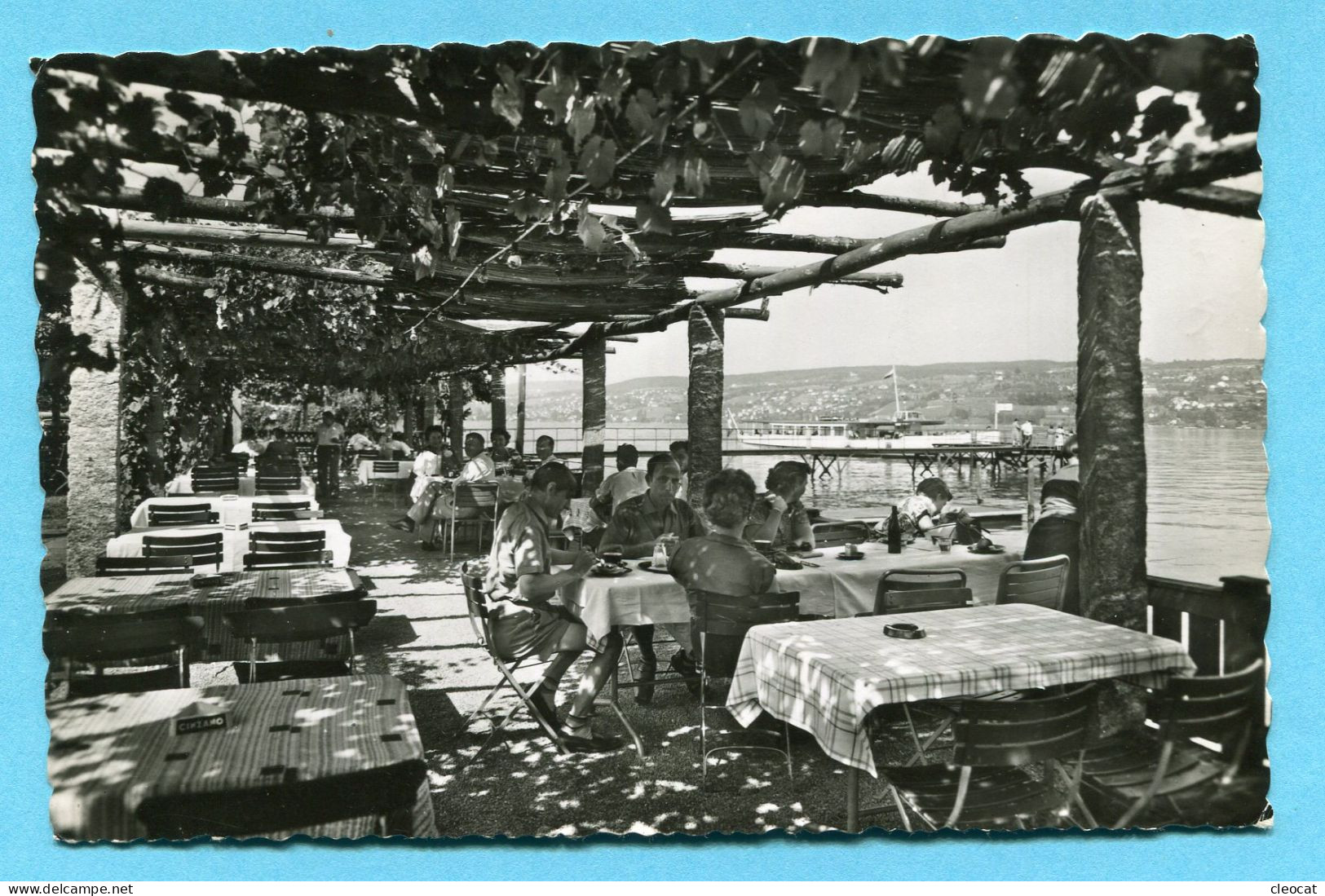 Oberrieden 1957 - Schönes Garten - Restaurant Sternen - Oberrieden