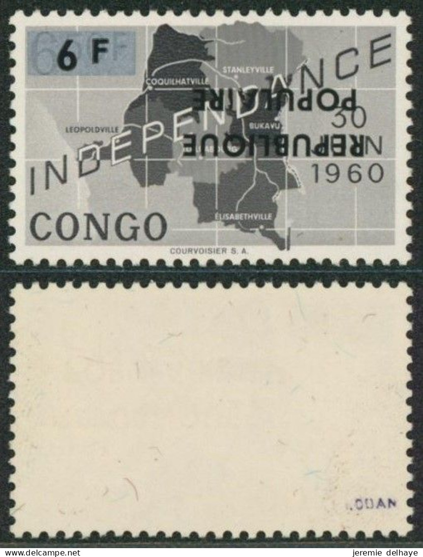 République Du Congo (émission Locale) - Stanleyville : Récupération N°28** (MNH) + Surcharge Renversée ! - Neufs