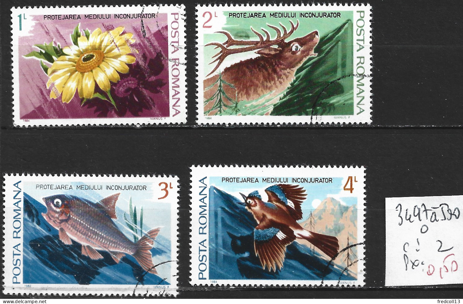 ROUMANIE 3497 à 500 Oblitérés Côte 2 € - Used Stamps