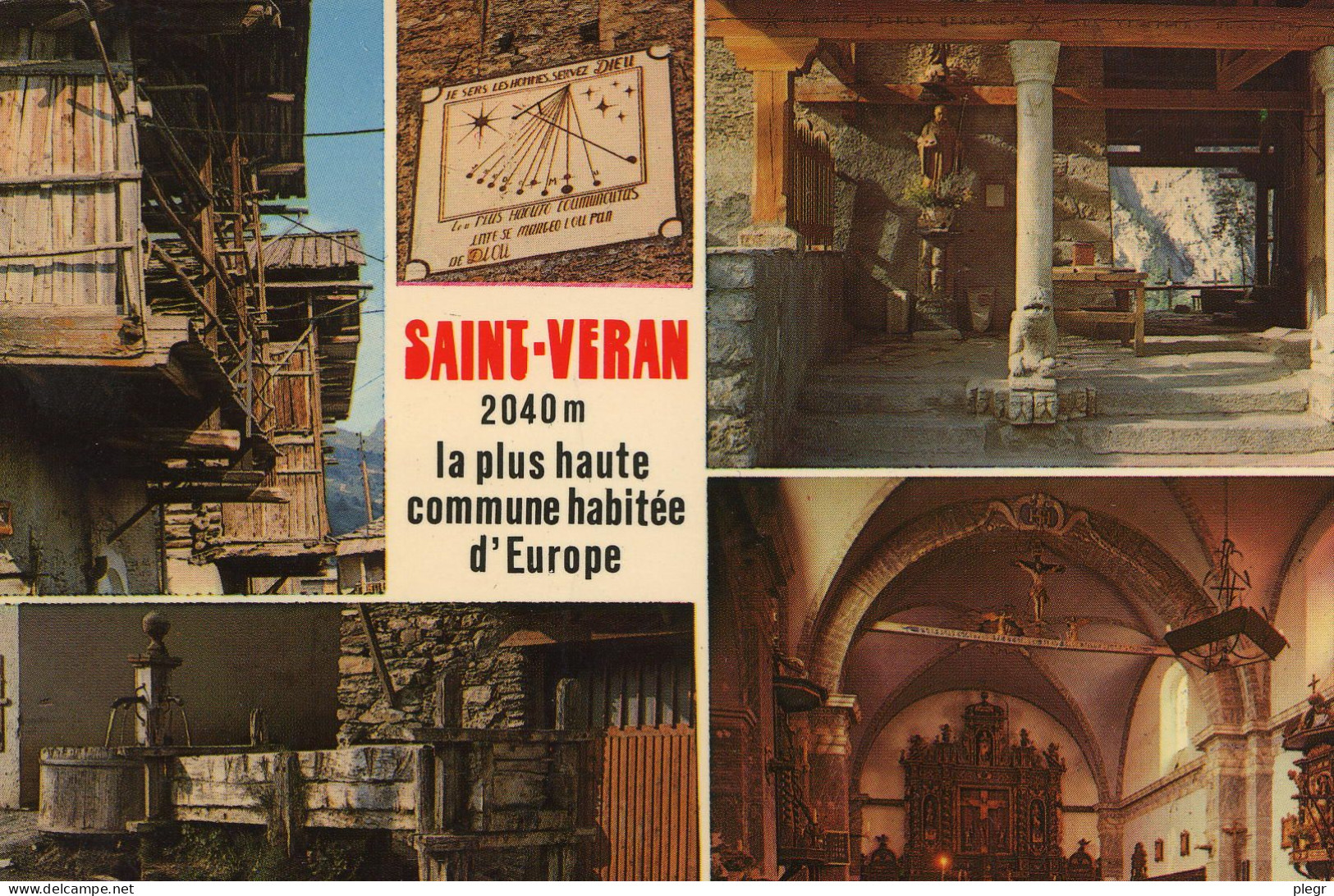 0-05157 02 00 - ST VERAN - LE PLUS HAUT VILLAGE D'EUROPE - LOT DE 3 CARTES - Guillestre