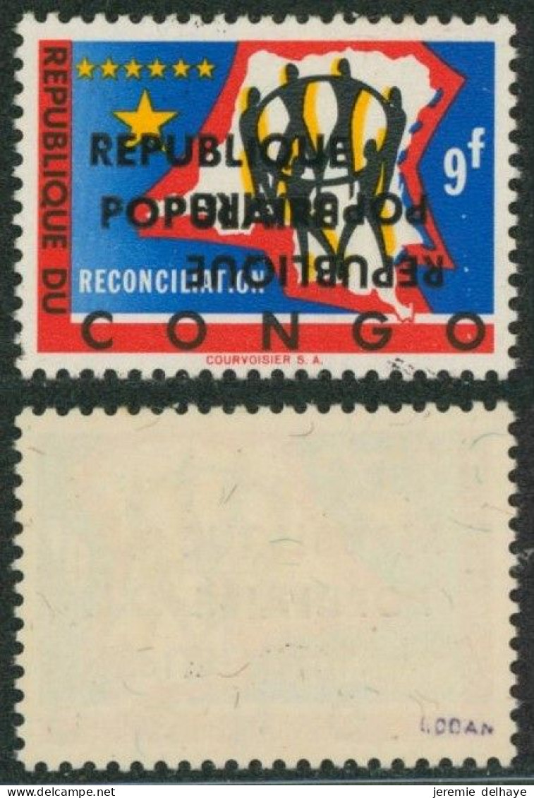 République Du Congo (émission Locale) - Stanleyville : N°16** Neuf Sans Charnières (MNH) + Surcharge Renversée (double ! - Nuovi