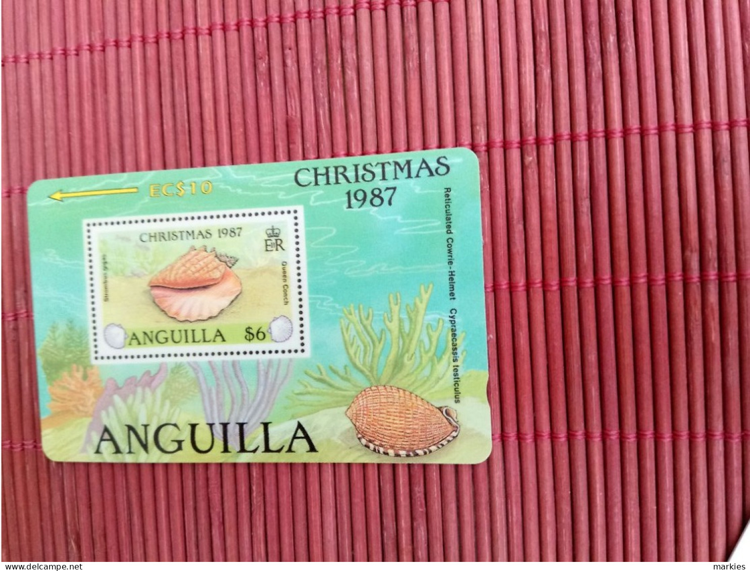 Anguilla - Christmas 1987182CAGBUsed Rare - Anguila