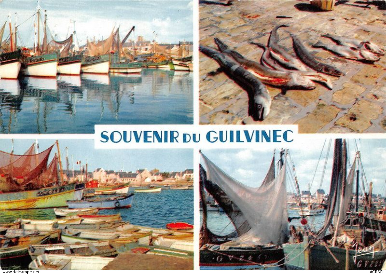 GUILVINEC Grand Port De Peche Chlutiers A Quai 27(scan Recto-verso) MA1914 - Guilvinec