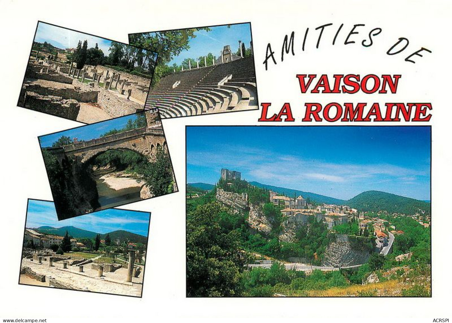 VAISON LA ROMAINE    44 (scan Recto-verso)MA1918Ter - Vaison La Romaine