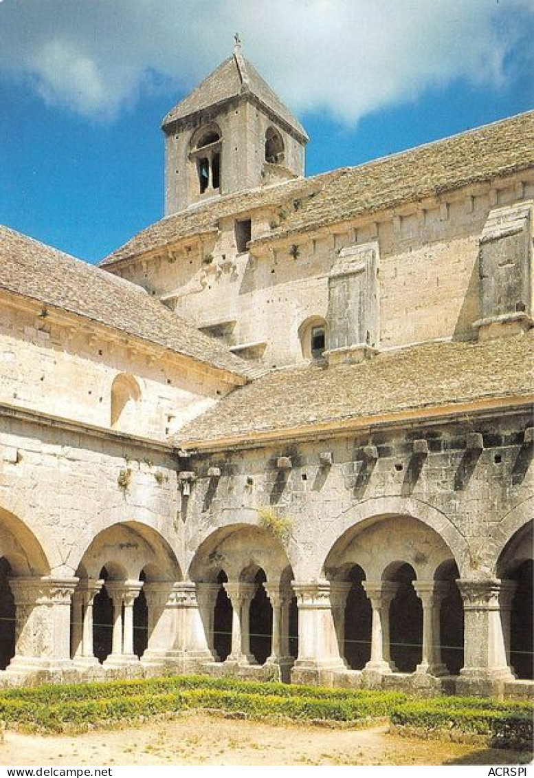 GORDES Abbaye De Senanque Cloitre Du XIIeme S Cloitre Et Clocher 4(scan Recto-verso) MA1936 - Gordes