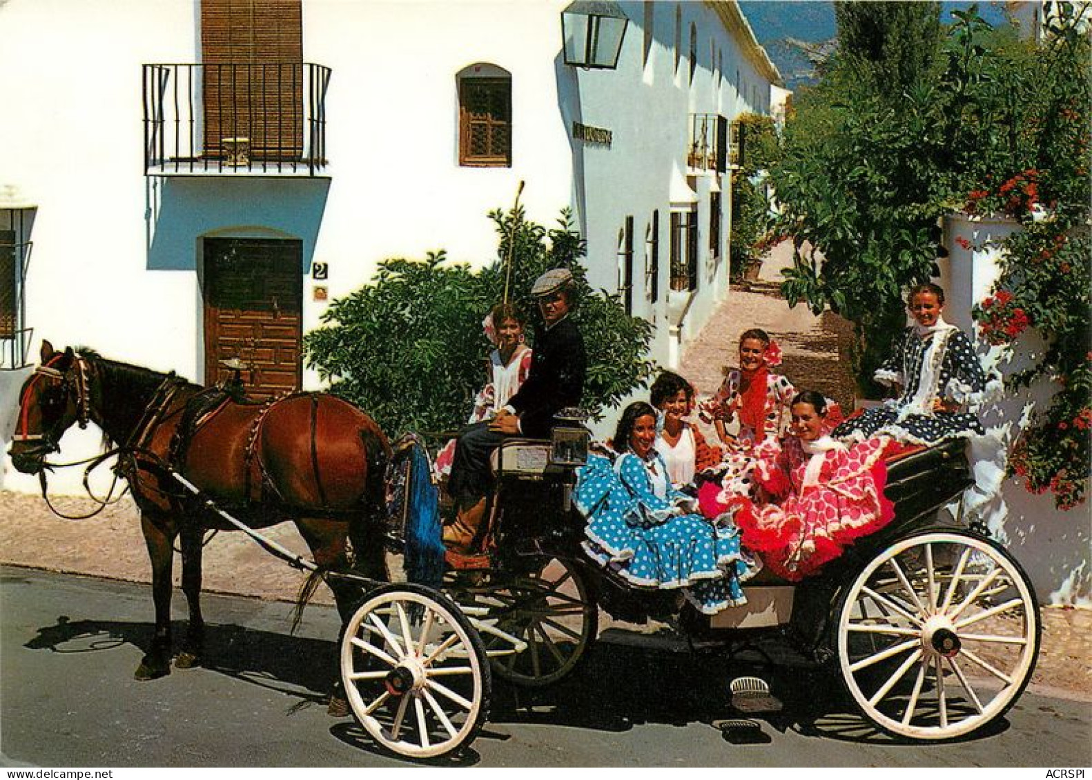 Costa Del Sol  MALAGA  Fuengiroladia De Feria   5   (scan Recto-verso)MA1934Bis - Málaga