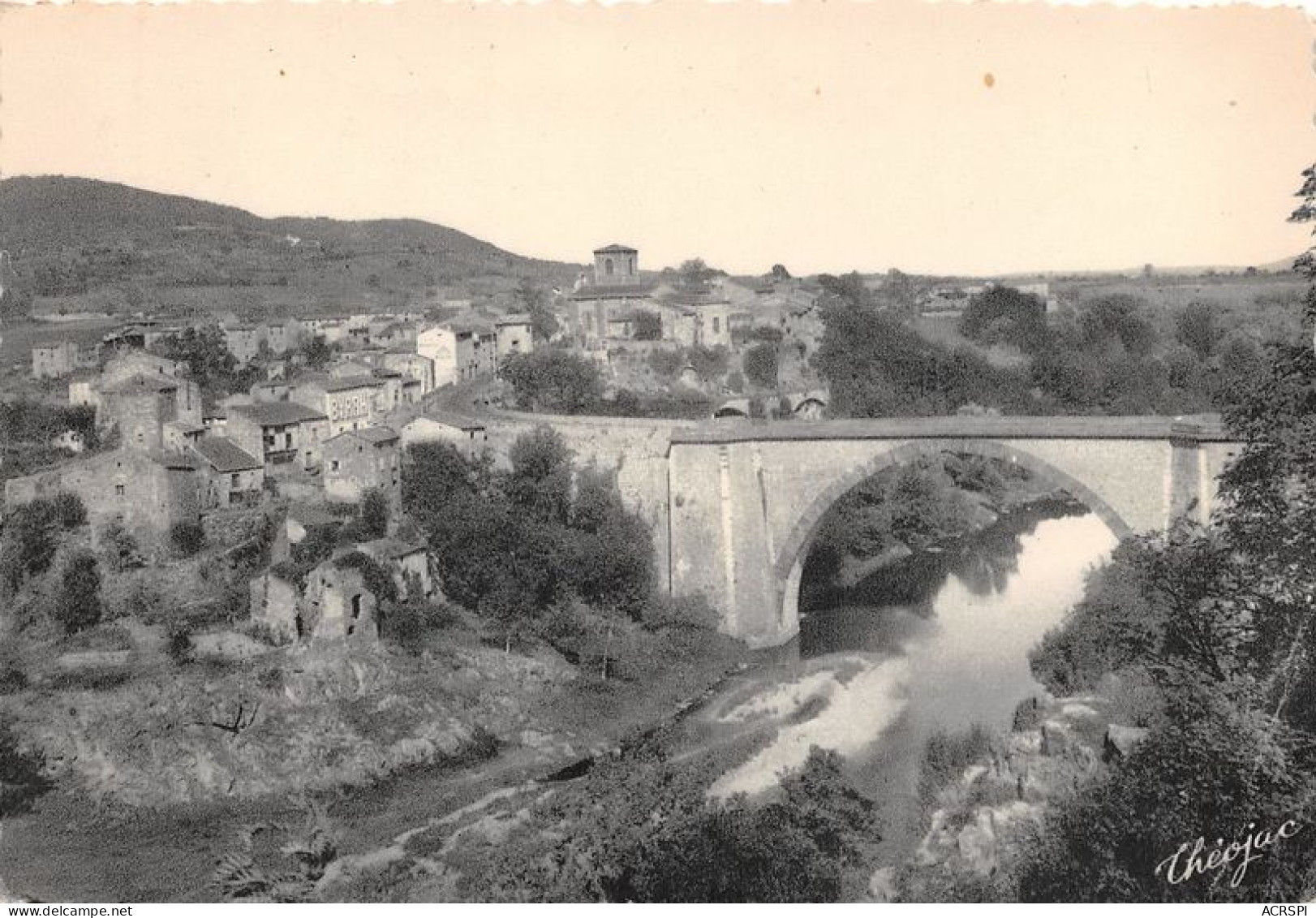 VIEILLE BRIOUDE Vue Generale Pont Sur L Allier 25(scan Recto-verso) MA1932 - Brioude