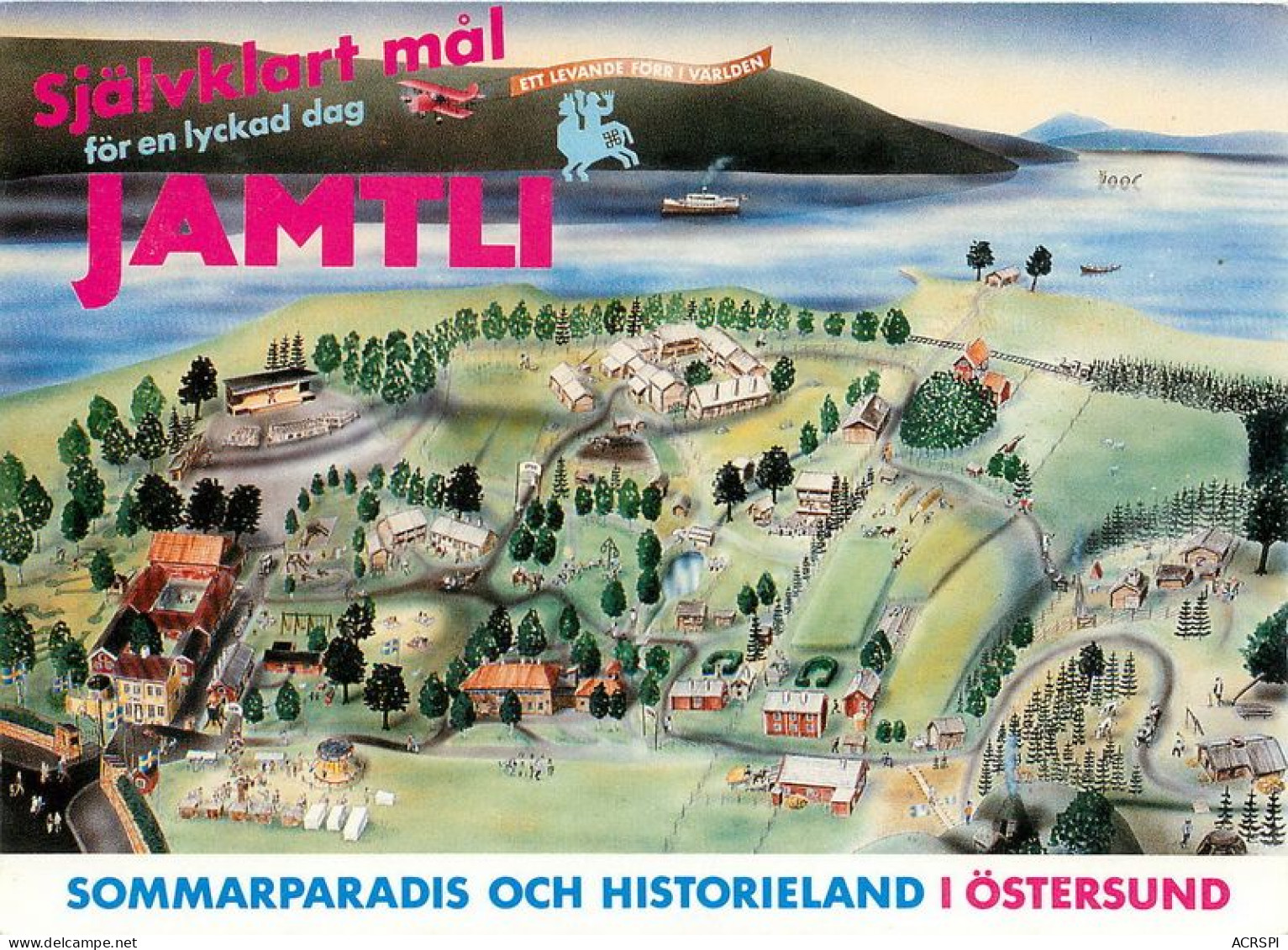 Suede Sweden Sveriges   JAMTLI   26(scan Recto-verso)MA1955Ter - Suède