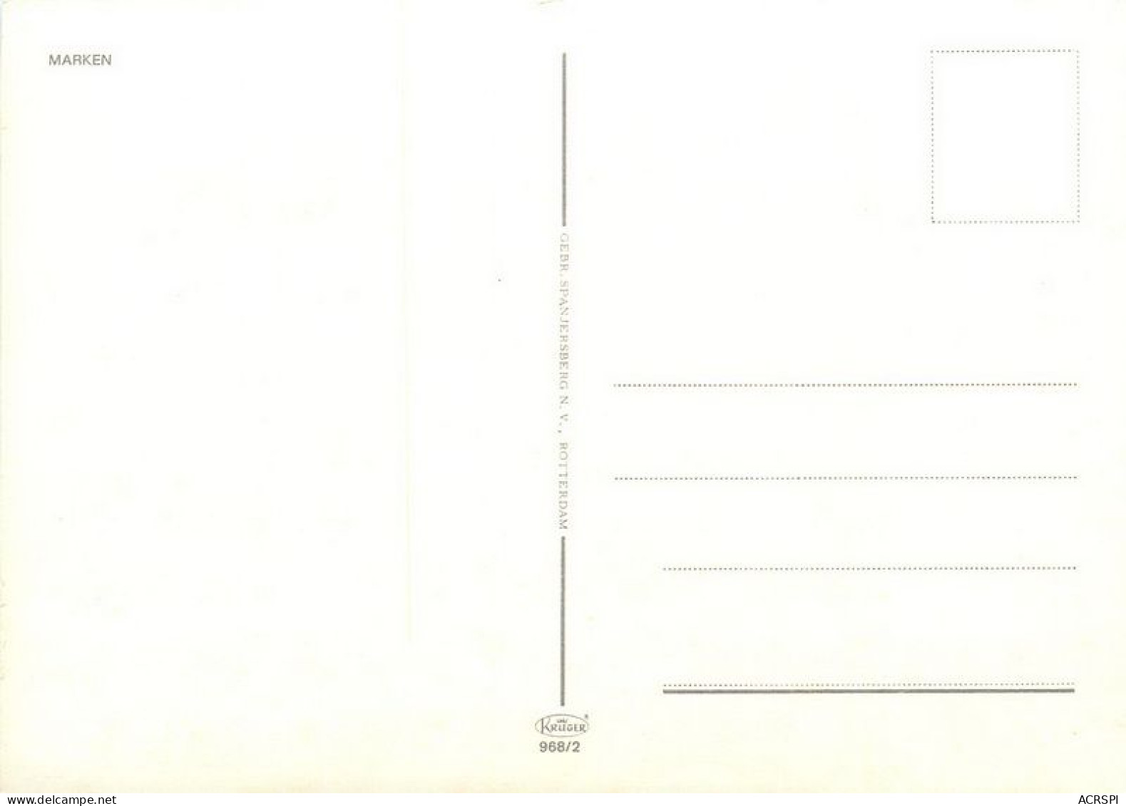 MARKEN   Boten 33  (scan Recto-verso)MA1988Ter - Marken