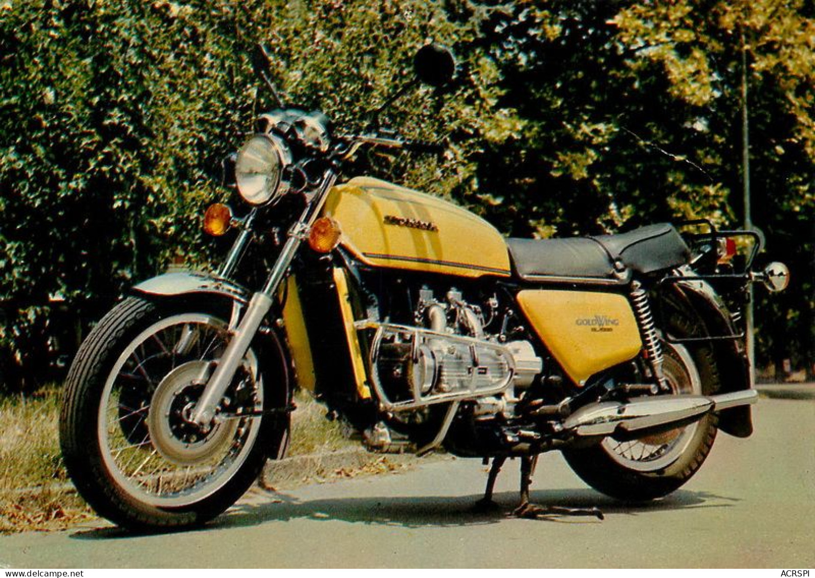 MOTO  HONDA GOLD WING 1000 Motorcycles Motorbike  Motorrad Motocicletta  22  (scan Recto-verso)MA1988Ter - Motos