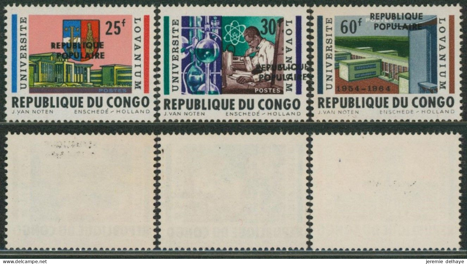 République Du Congo (émission Locale) - Stanleyville : N°20/22** Neuf Sans Charnières (MNH). Complet - Nuevos