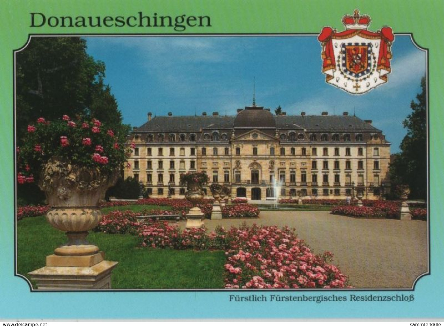 64577 - Donaueschingen - Residenzschloss - Ca. 1995 - Donaueschingen