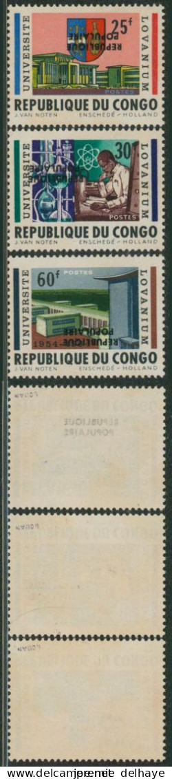 République Du Congo (émission Locale) - Stanleyville : N°20/22** Neuf Sans Charnières (MNH). + Surcharge Renversée !! - Nuovi