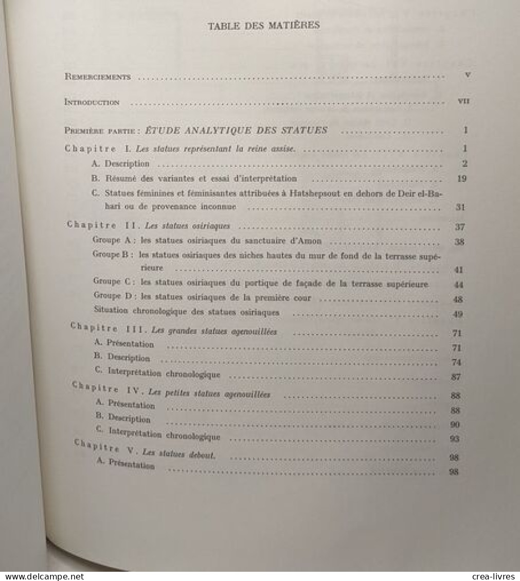 Monumenta Aegyptiaca 4. La Statuaire D'Hatshepsout. Portrait Royal Et Politique Sous La 18e Dynastie - Archéologie