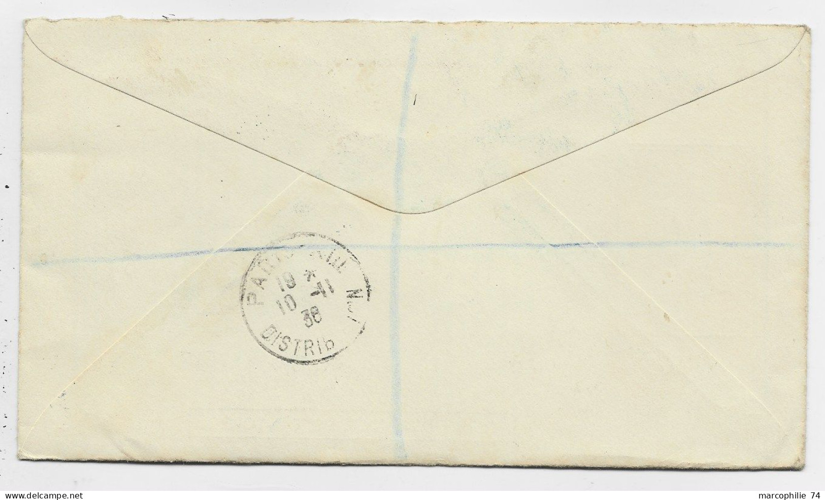 NEW ZEALAND LETTRE COVER REC FDC CHAMBERS OF COMMERCE WELLINGTON TOWN HALL 1.OC 1936 TO FRANCE - Briefe U. Dokumente