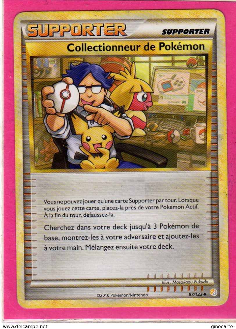 Carte Pokemon Francaise 2010 Heart Gold Soulsilver 97/123 Collectionneur Bon Etat - HeartGold SoulSilver