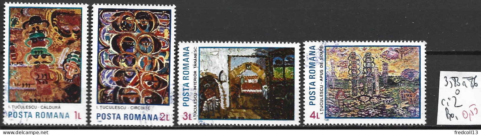 ROUMANIE 3583 à 86 Oblitérés Côte 2 € - Used Stamps