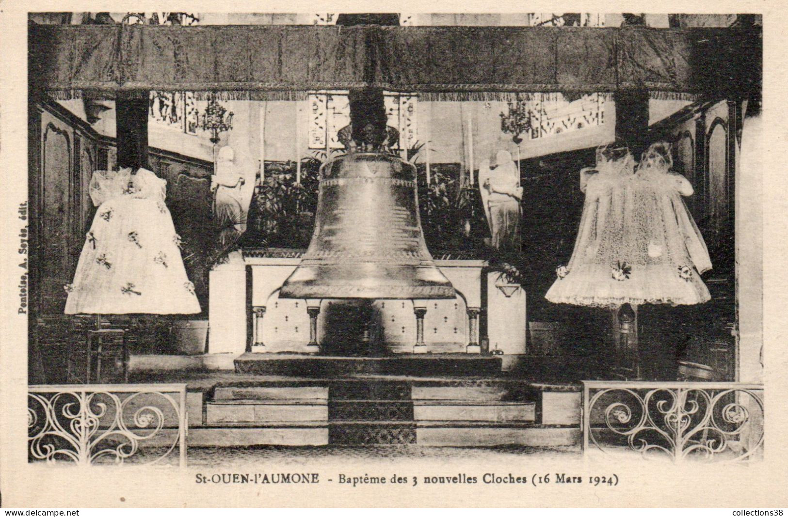 St-Ouen-l'Aumône - Baptême Des 3 Nouvelles Cloches (16 Mars 1924) - Saint-Ouen-l'Aumône