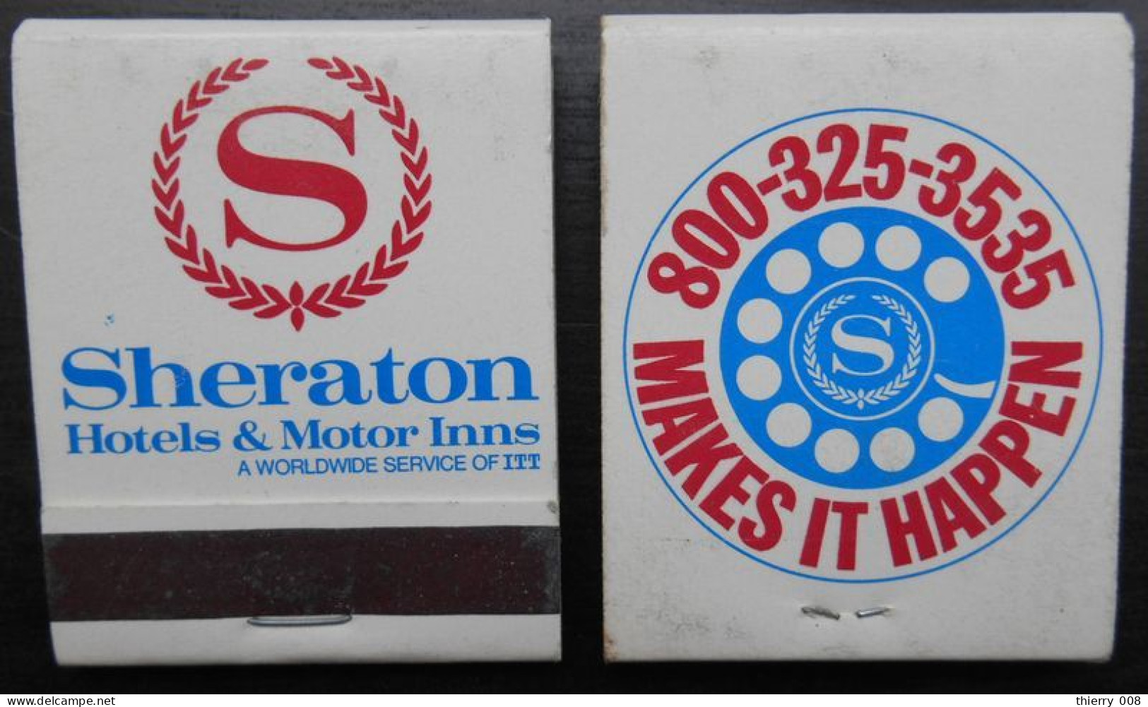 Pochette Allumettes Sheraton Hotels And Motor Inns Makes It Happen - Matchboxes