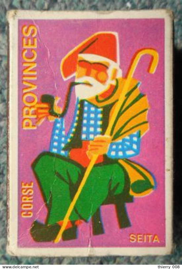 19 Boite Allumettes Provinces De France Corse - Matchboxes