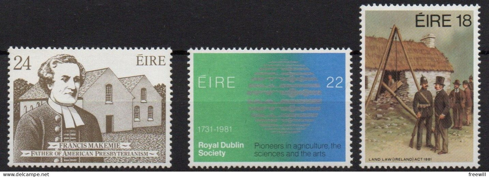 Irlande Eire Timbres Divers - Various Stamps -Verschillende Postzegels 1981 XXX - Neufs