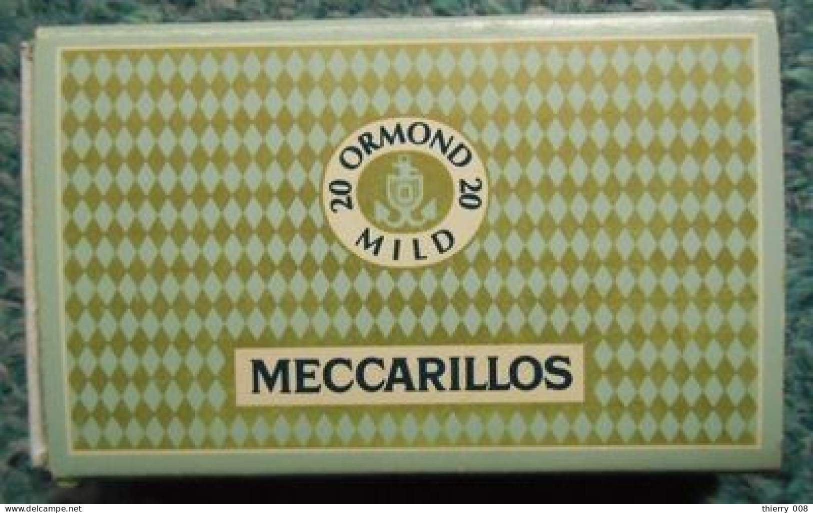 21 Boite Allumettes Meccarillos 20 Ormond Mild Format 5,7x 3,7x 1cm Vide - Zündholzschachteln
