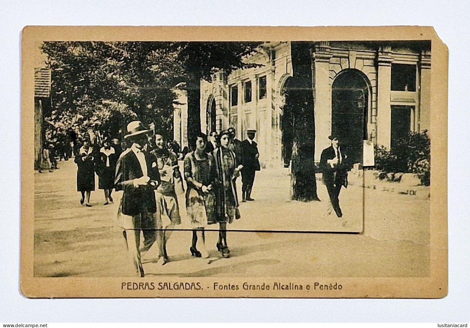 VILA POUCA DE AGUIAR -PEDRAS SALGADAS -MECANICO -Fontes Grande Alcalina E Penêdo.(Editor Miguel Monteiro)carte Postale - Vila Real