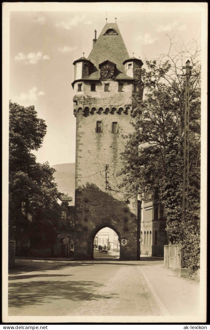 Ansichtskarte Miltenberg (Main) Strassen Partie Am Würzburger Tor 1950 - Miltenberg A. Main