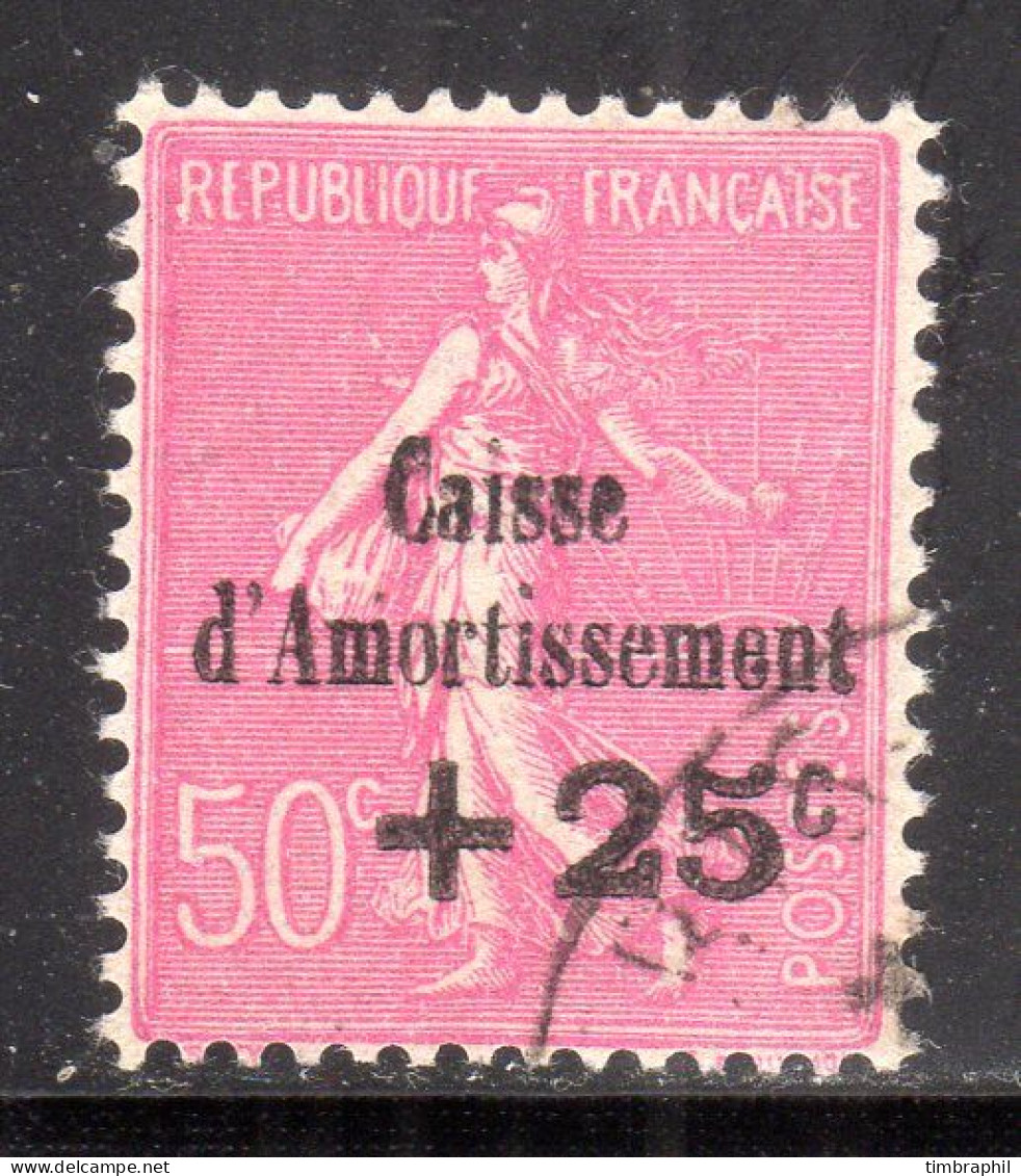 N° 254 (Caisse Amortissement) Oblitéré SUPERBE: COTE= 30 € - 1927-31 Caisse D'Amortissement