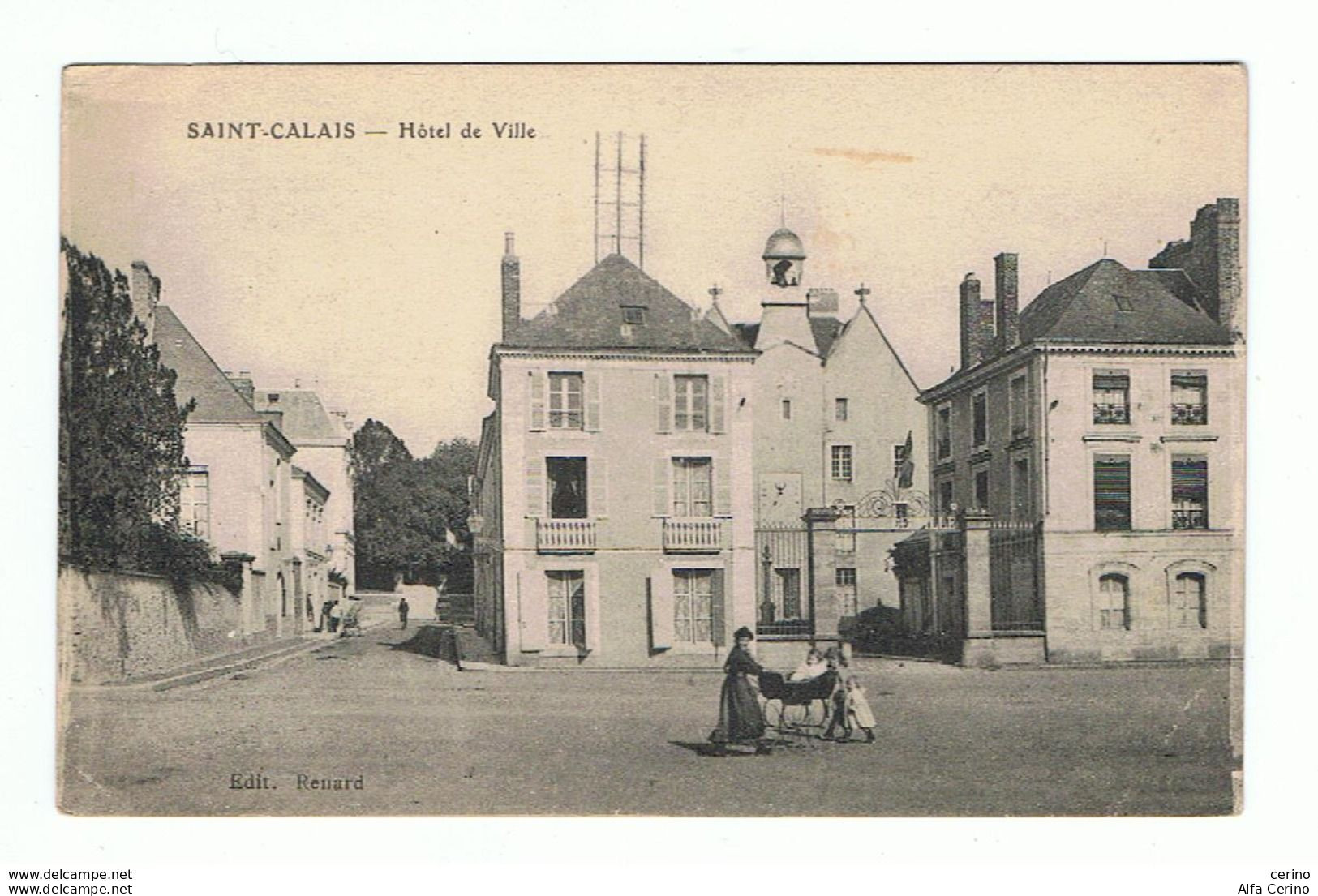 SAINT-CALAIS:  HOTEL  DE  VILLE  -  FP - Saint Calais