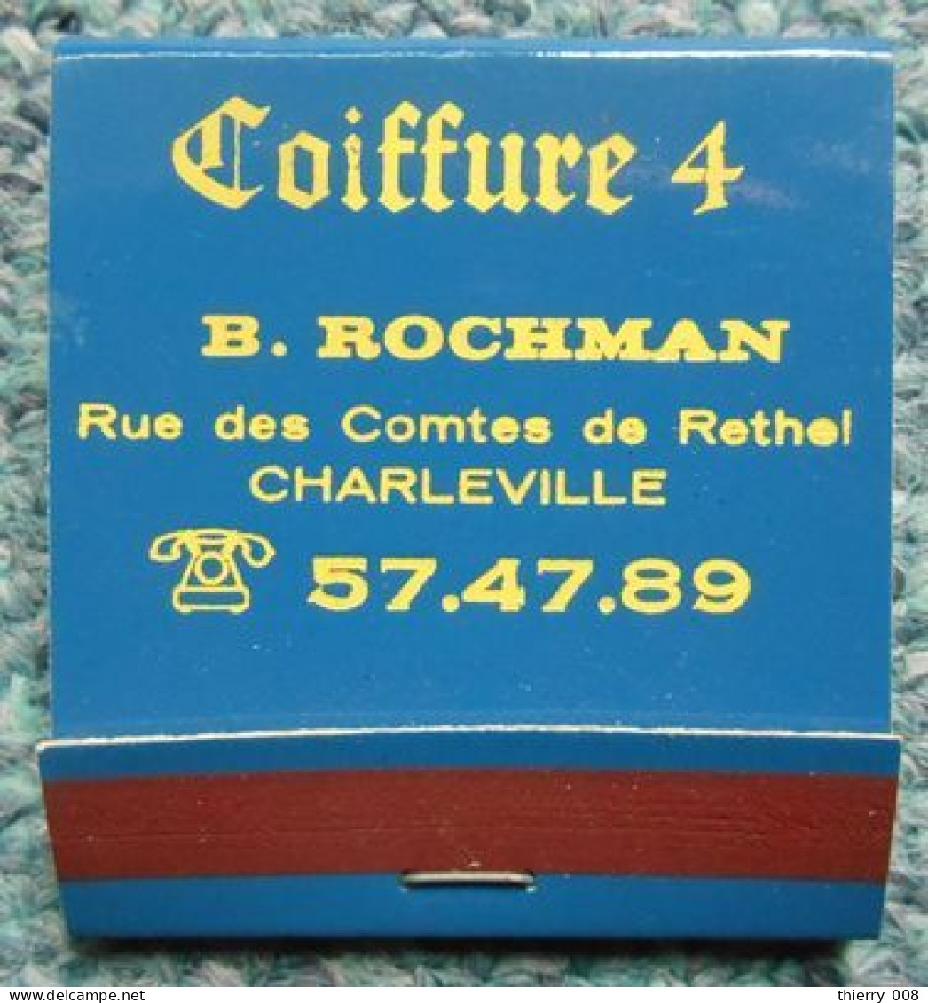27 Pochettes Allumettes Coiffure 4  Bernard Rochman Charleville Ardennes Neuf - Boites D'allumettes