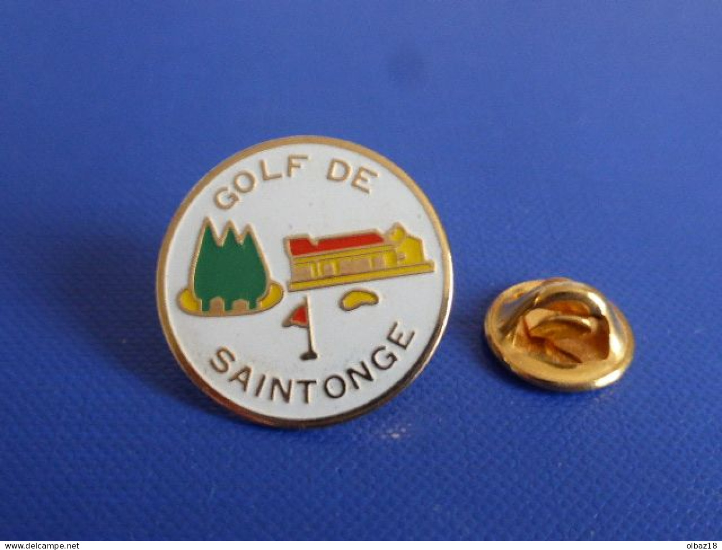Pin's Golf De Saintonge - Fontcouverte - Charente Maritime (PD15) - Golf