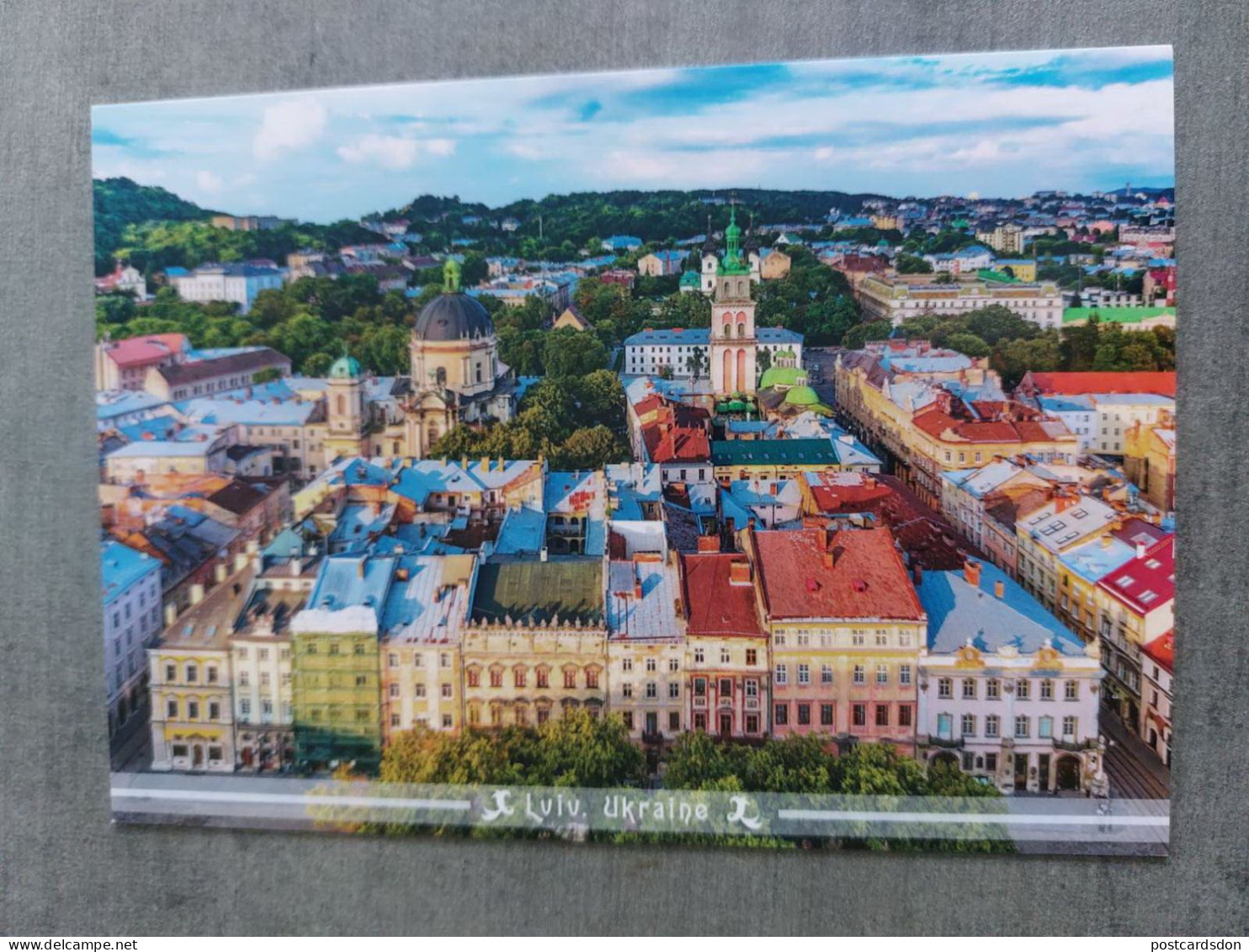 Ukraine. Lviv, Rynok Square/ Modern  Postcard. 2000s - Ukraine