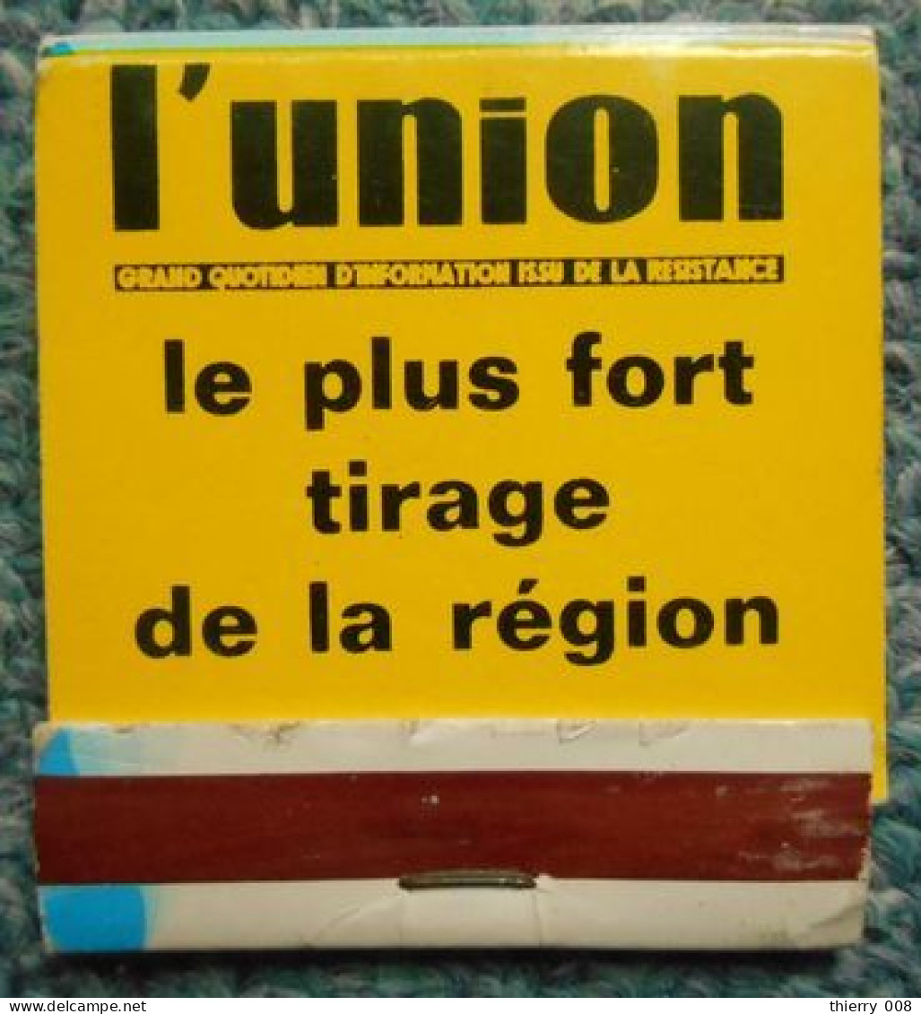 32 Pochettes Allumettes Gitane  L'Union Journal Non Complet - Matchboxes