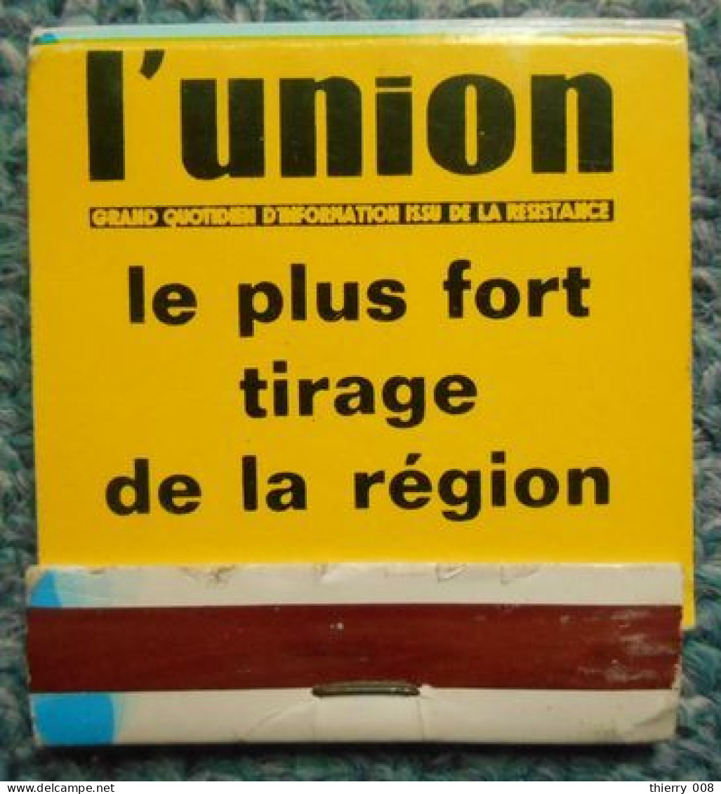 32 Pochettes Allumettes Gitane  L'Union Journal Non Complet - Boites D'allumettes