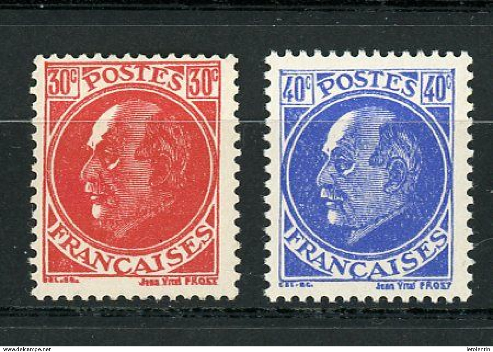 FRANCE - PETAIN - N° Yvert 506+507  ** - 1941-42 Pétain