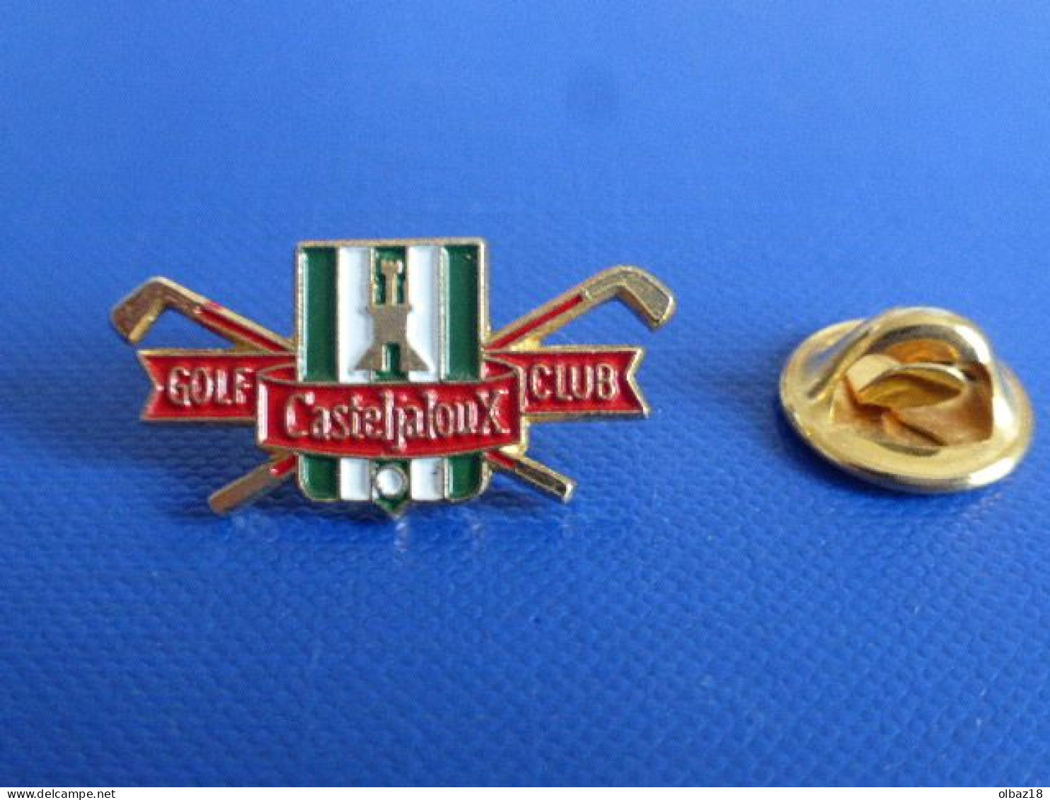 Pin's Golf Club Casteljaloux - Lot-et-Garonne - Blason (PD18) - Golf