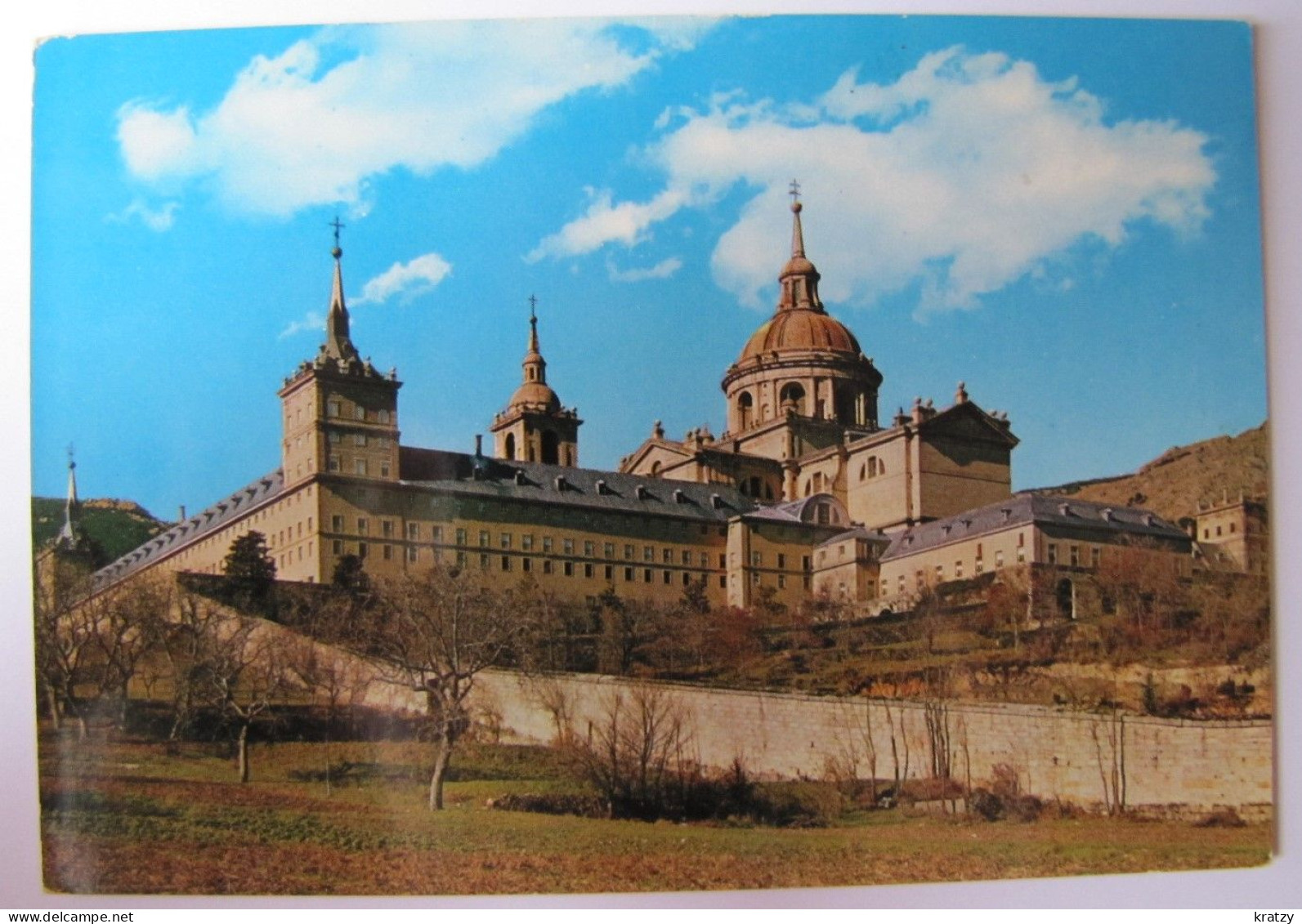 ESPAGNE - MADRID - El Escorial - El Monastero Desde La Huerta - Madrid