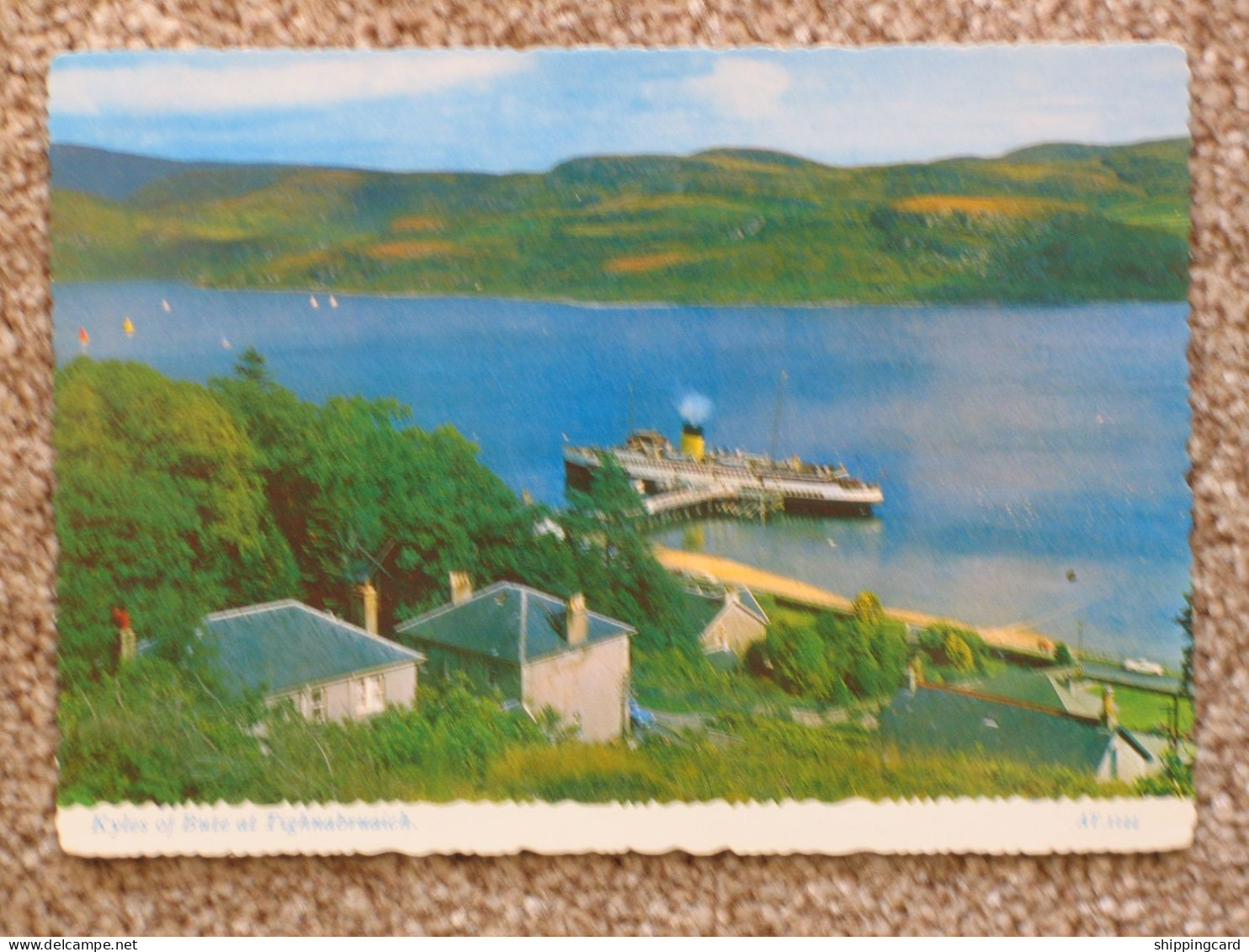 CALEDONIAN MACBRAYNE (CALMAC) STEAMER AT TIGNABRUAICH - Fähren