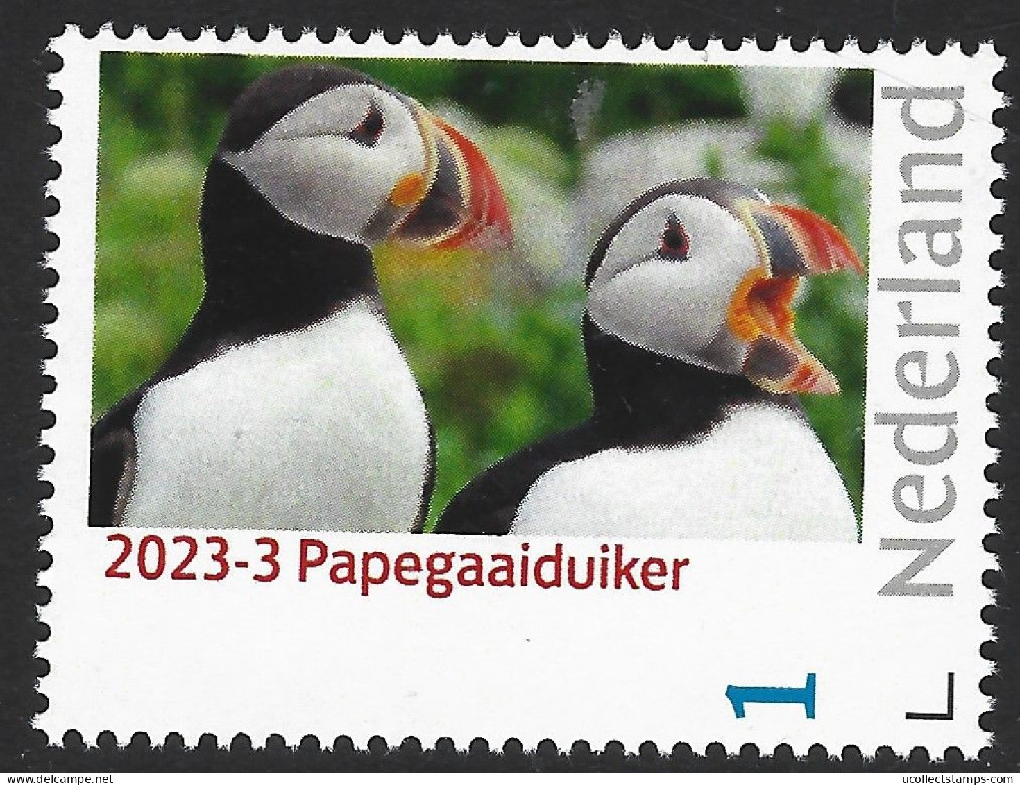 Nederland  2023-3   Papegaaiduiker - Puffin      Postfris/mnh/neuf - Nuovi