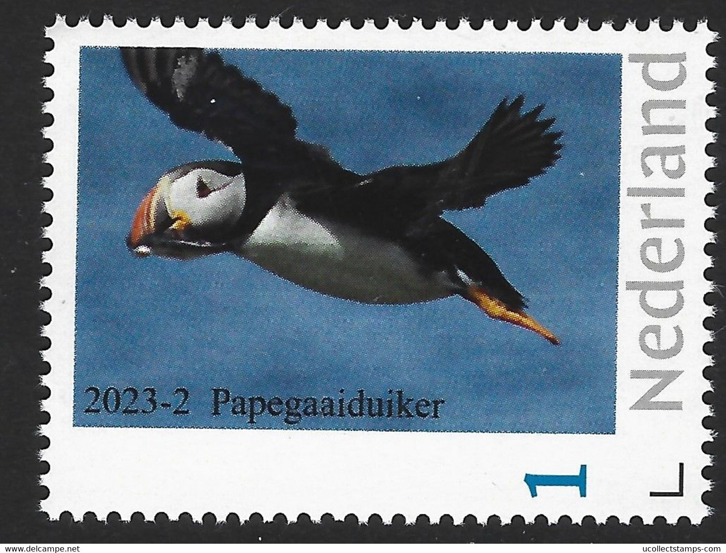 Nederland  2023-2  Papegaaiduiker  Puffin    Postfris/mnh/neuf - Neufs