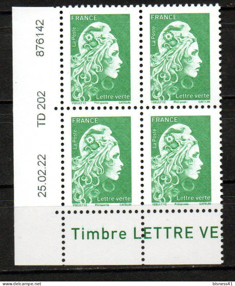 France Coin Daté  25 02 22 Marianne N° 5252 Neuf XX MNH - 2020-…