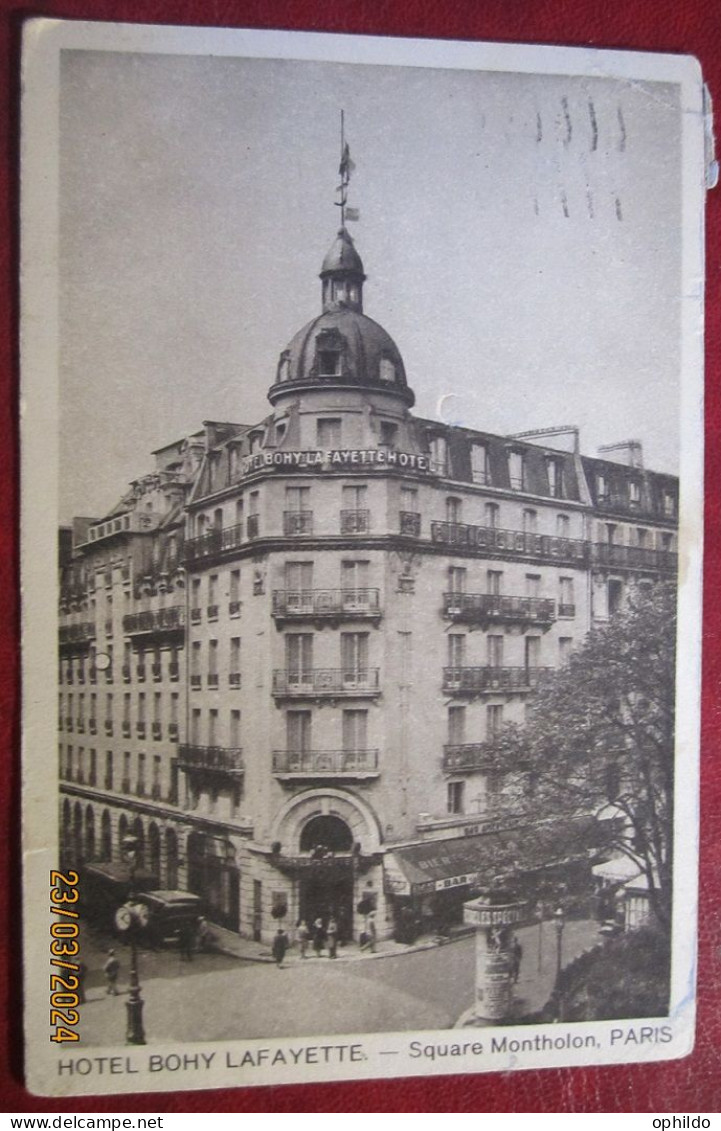 Paris Hotel Bohy Lafayette Square Montholon  - Cafés, Hotels, Restaurants