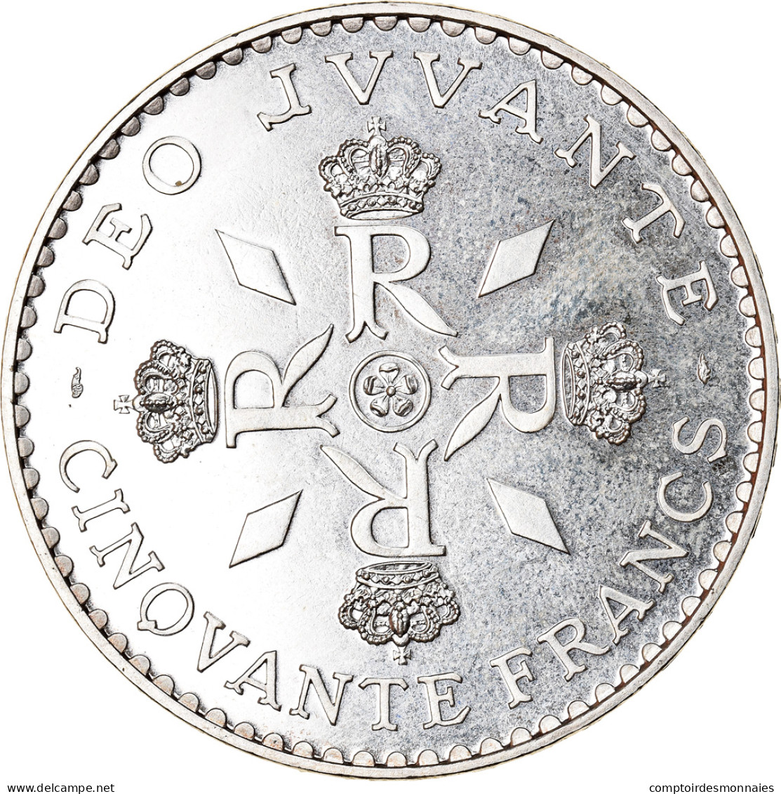 Monnaie, Monaco, 50 Francs, 1974, ESSAI, SUP+, Argent, Gadoury:MC162, KM:E66 - 1960-2001 Franchi Nuovi