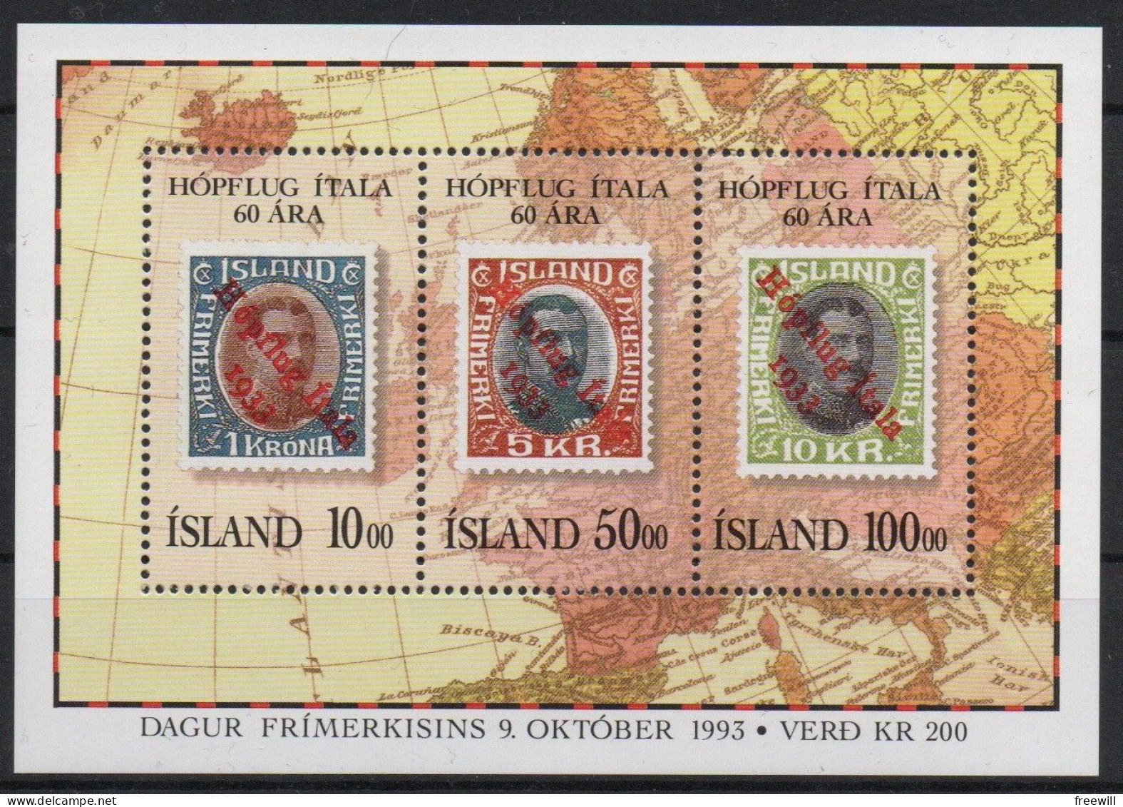 Exposition Philatélique - Stamp Exhibition 1993 - Blocs-feuillets
