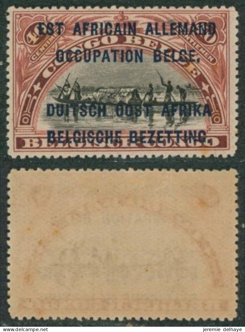 Ruanda-Urundi - N°32* (surcharge Type B) Dentelure 15 ! - Unused Stamps